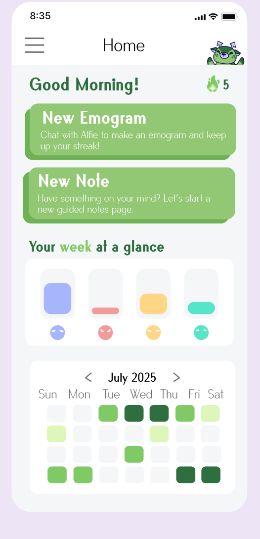 Arrowz home screen